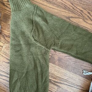 Cozy Olive Green Sweater